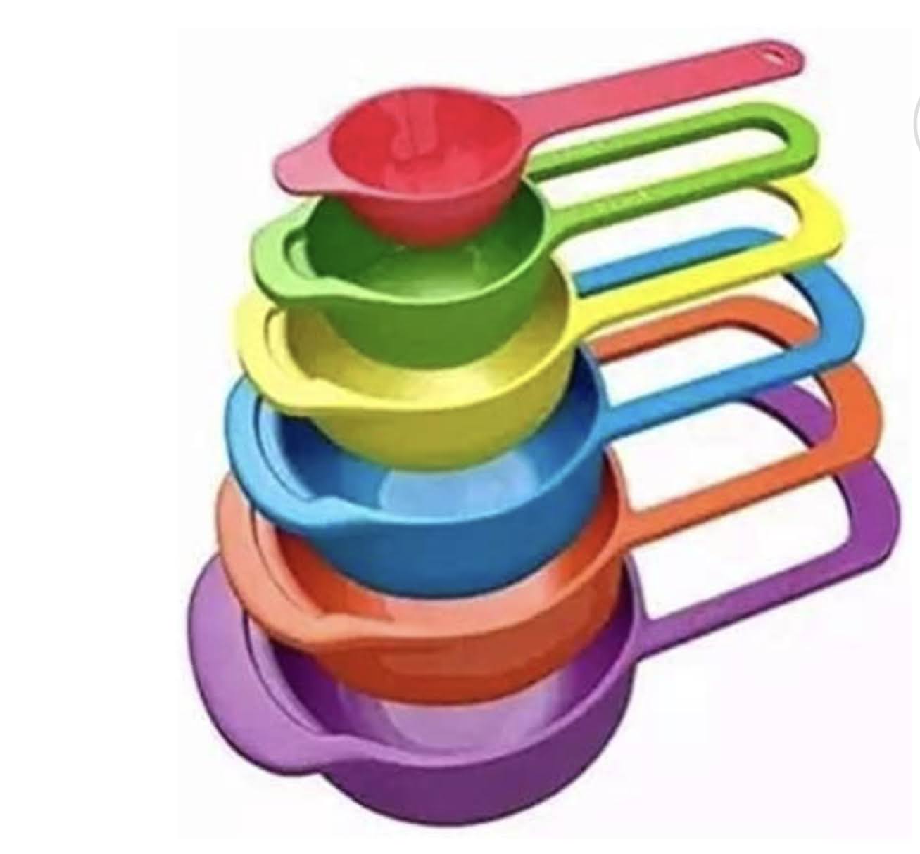 measuring cups, measuring spoons