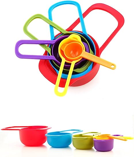 measuring cups, measuring spoons