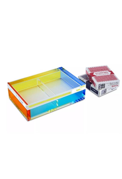 Lucite Box for playing cards