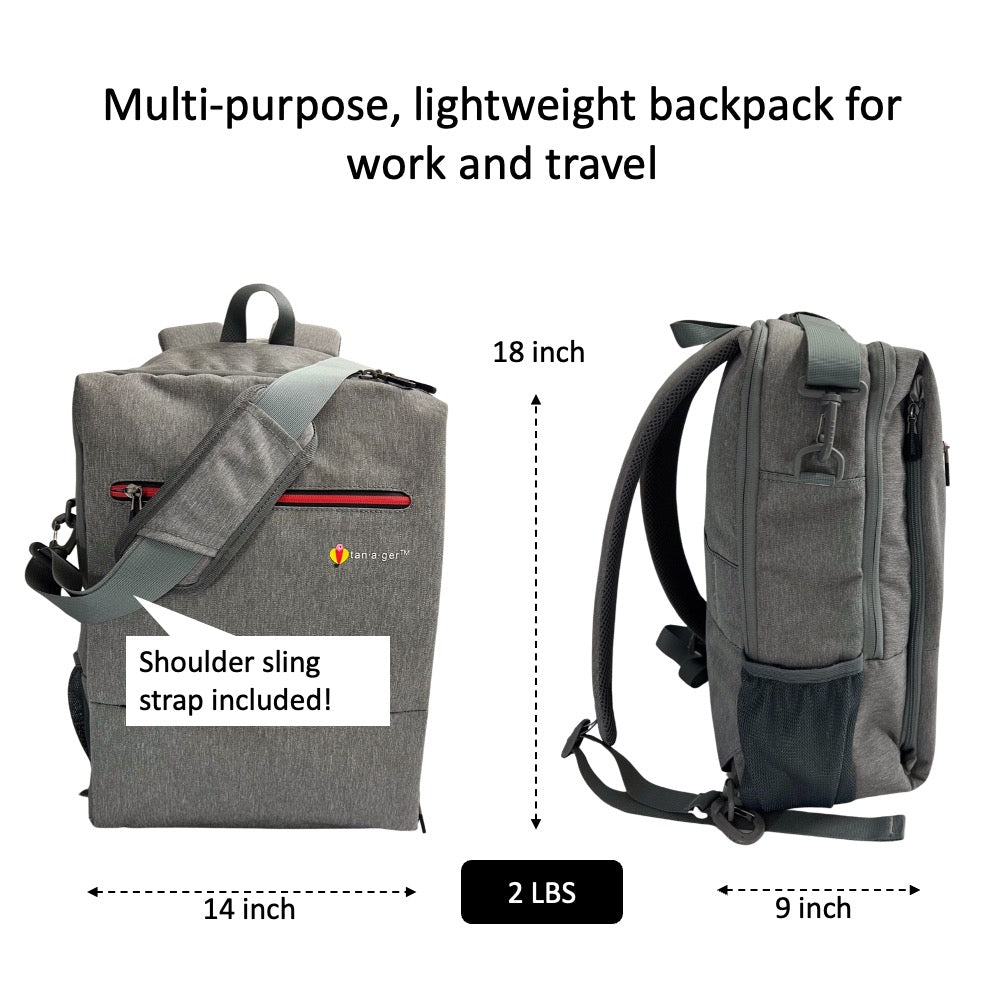TANAGER™ Travel/ College Lightweight Heavy Duty Backpack. PURCHASES OVER $150.00, ADD TO CART FOR FREE.