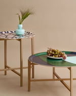 marimekko trays, tray stands