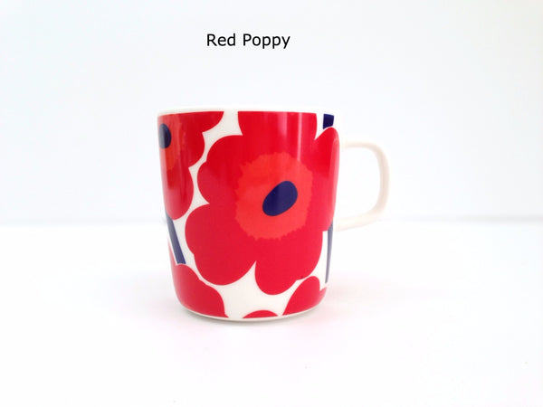 Marimekko Mug, Red Floral Coffee Mug