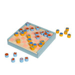 2-in 1 chess and checkers set, wood chess and checkers set