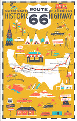 Vintage Kitchen Towels - all about California!