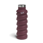 The que Collapsible Water Bottle with Key Chain