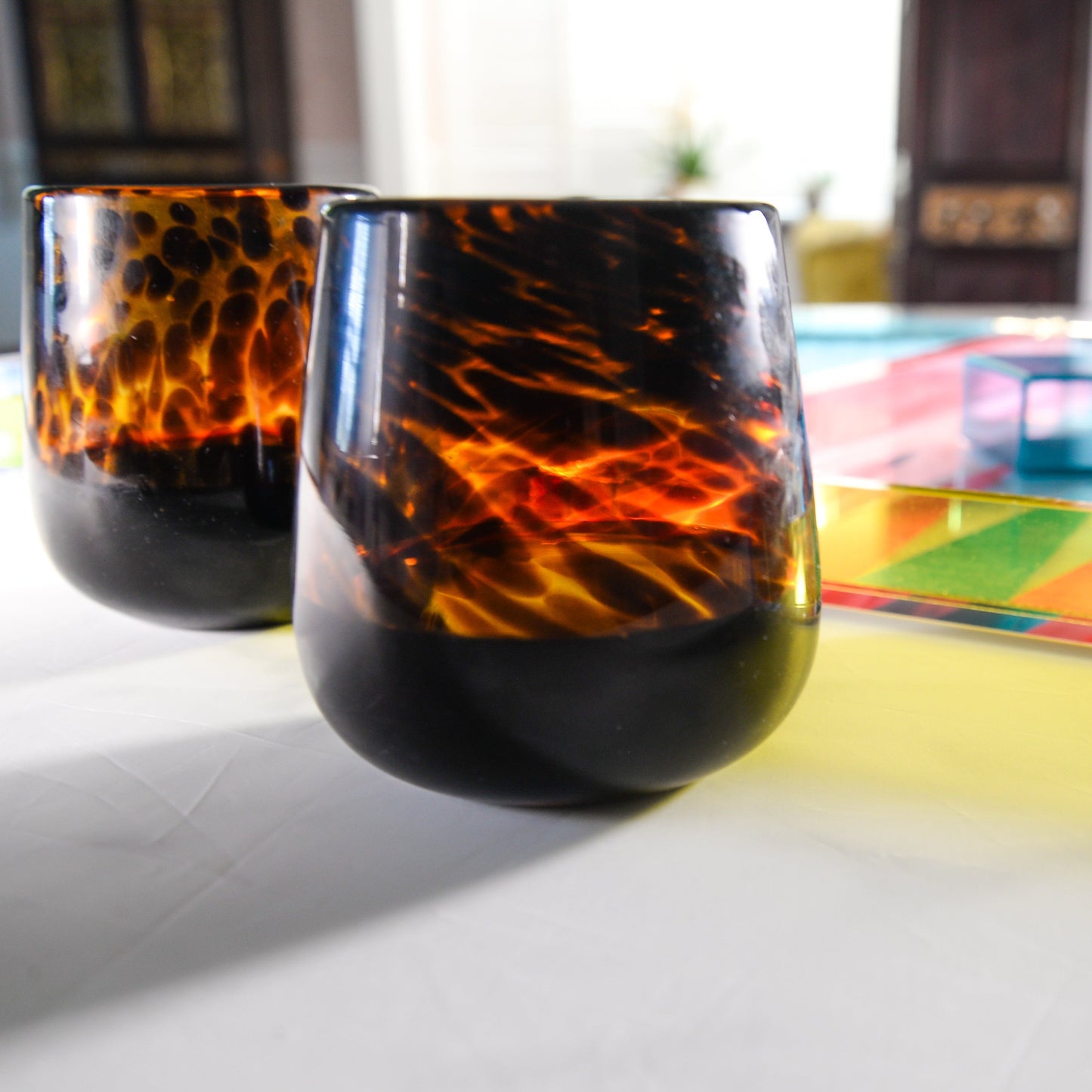 Wine tumblers, wine goblets