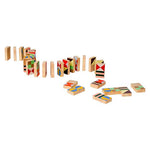 MoMA Geo Pattern Dominoes, wood dominoes