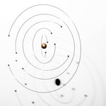 Flensted Decorative Mobiles,  Niels Bohr Atom Model