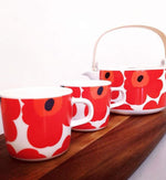 marimekko teapot, oiva teapot, unikko teapot, Marimekko Tea Set