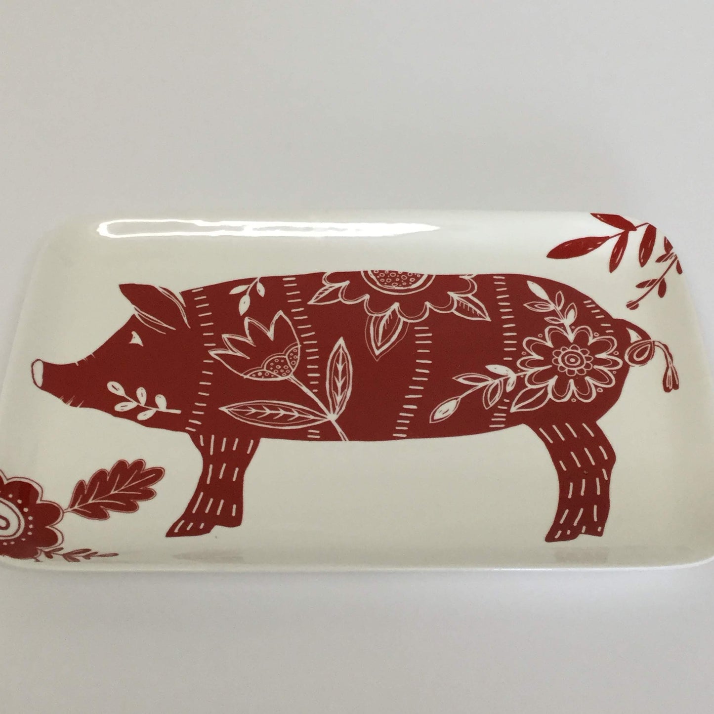 Small Pig Serving Platter