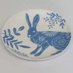 modern plates, mismatched set of plates