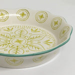 pie dish, apple pie dish, pie oven dish