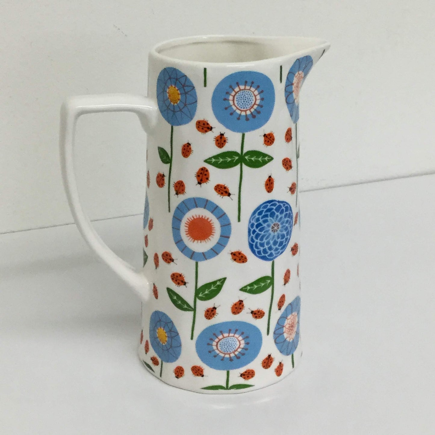 Floral pitcher