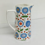 Floral pitcher