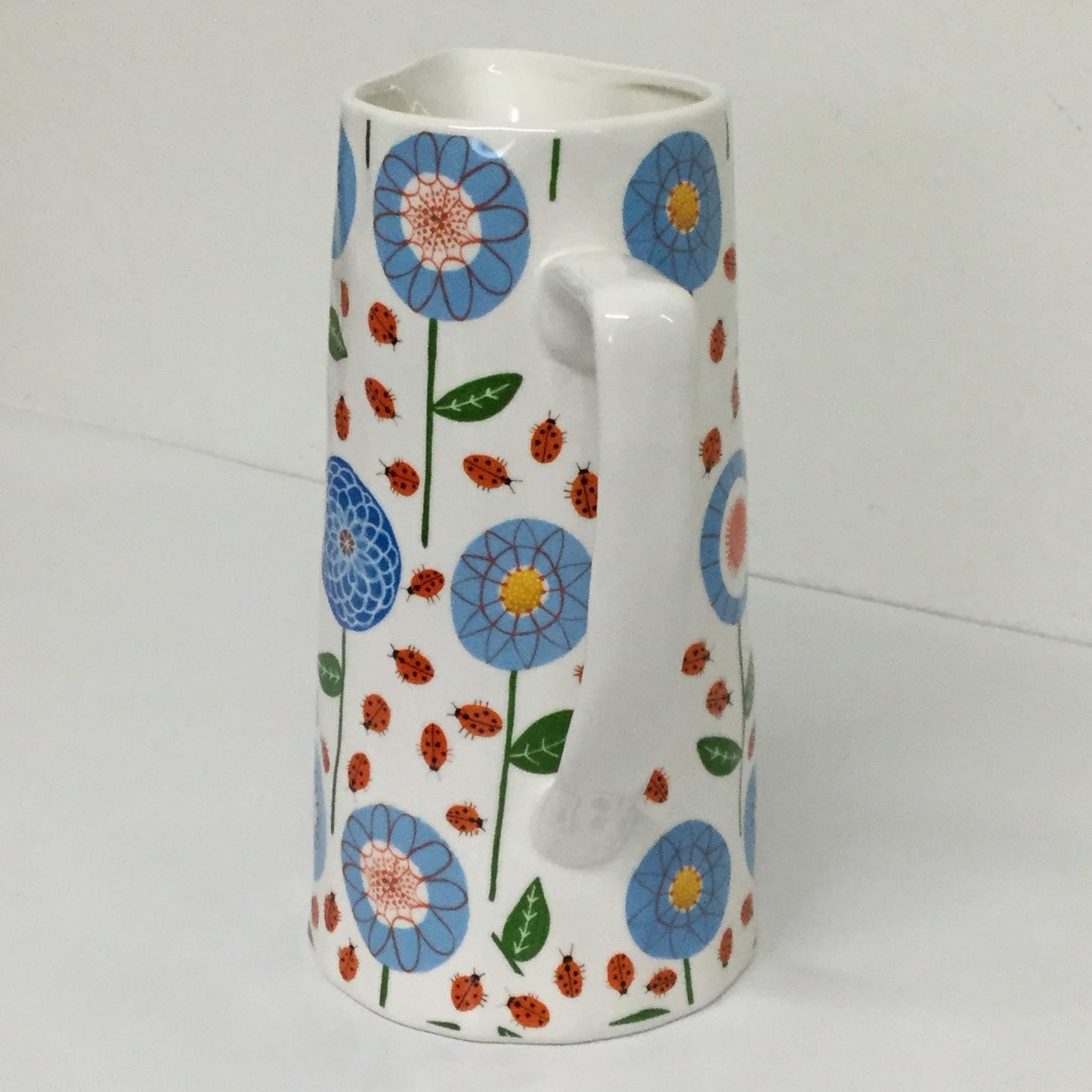 Floral pitcher