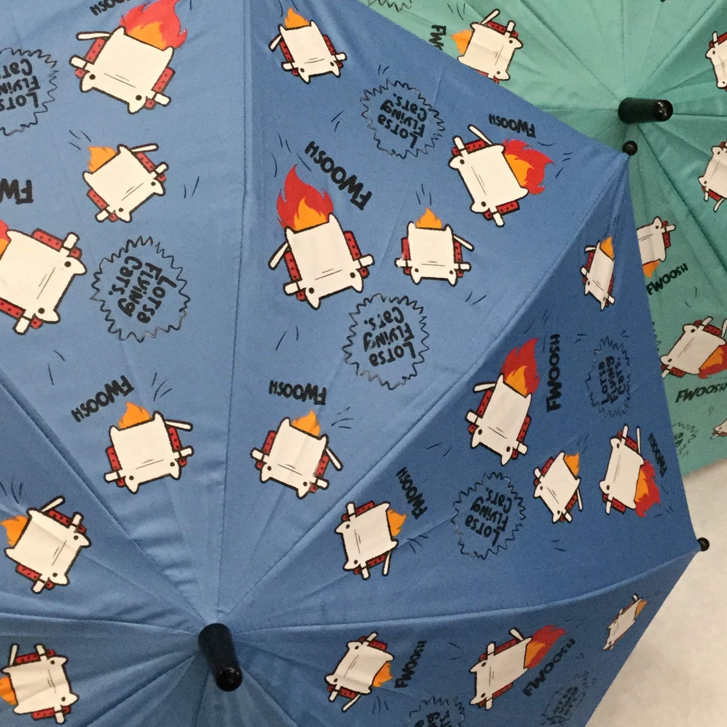 Kids umbrella, children color changing umbrella