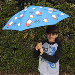 Kids umbrella, children color changing umbrella