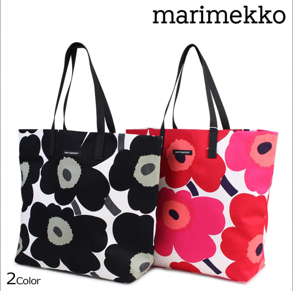 marimekko tote bags, red and black tote bag, oversize travel bag