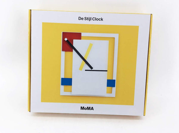 de stijl clock, Piet Mondrian, Moma clock