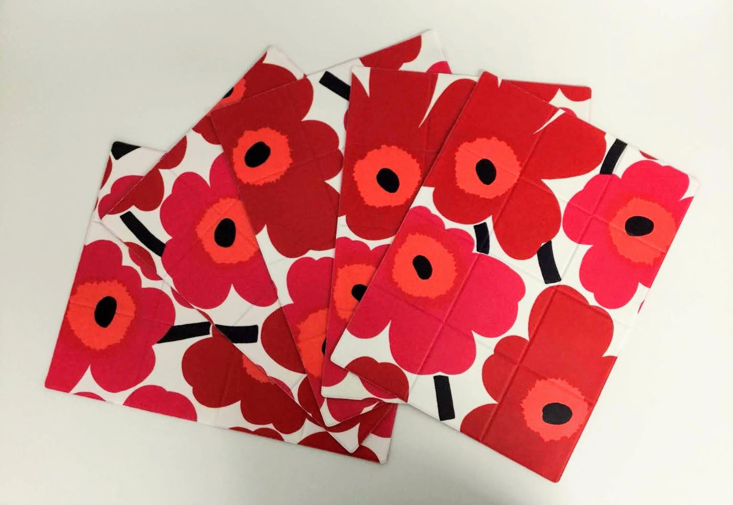 marimekko pvc coated placement, unikko placement, unikko, marimekko