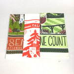 Vintage Kitchen Towels - all about California!