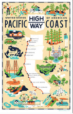 Vintage Kitchen Towels - all about California!