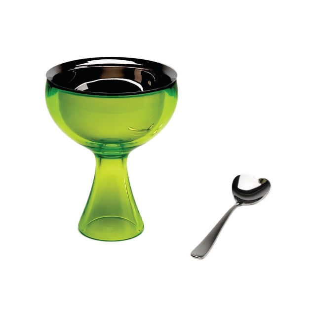 Alessi Dessert Bowl with Spoon, ice cream bowl