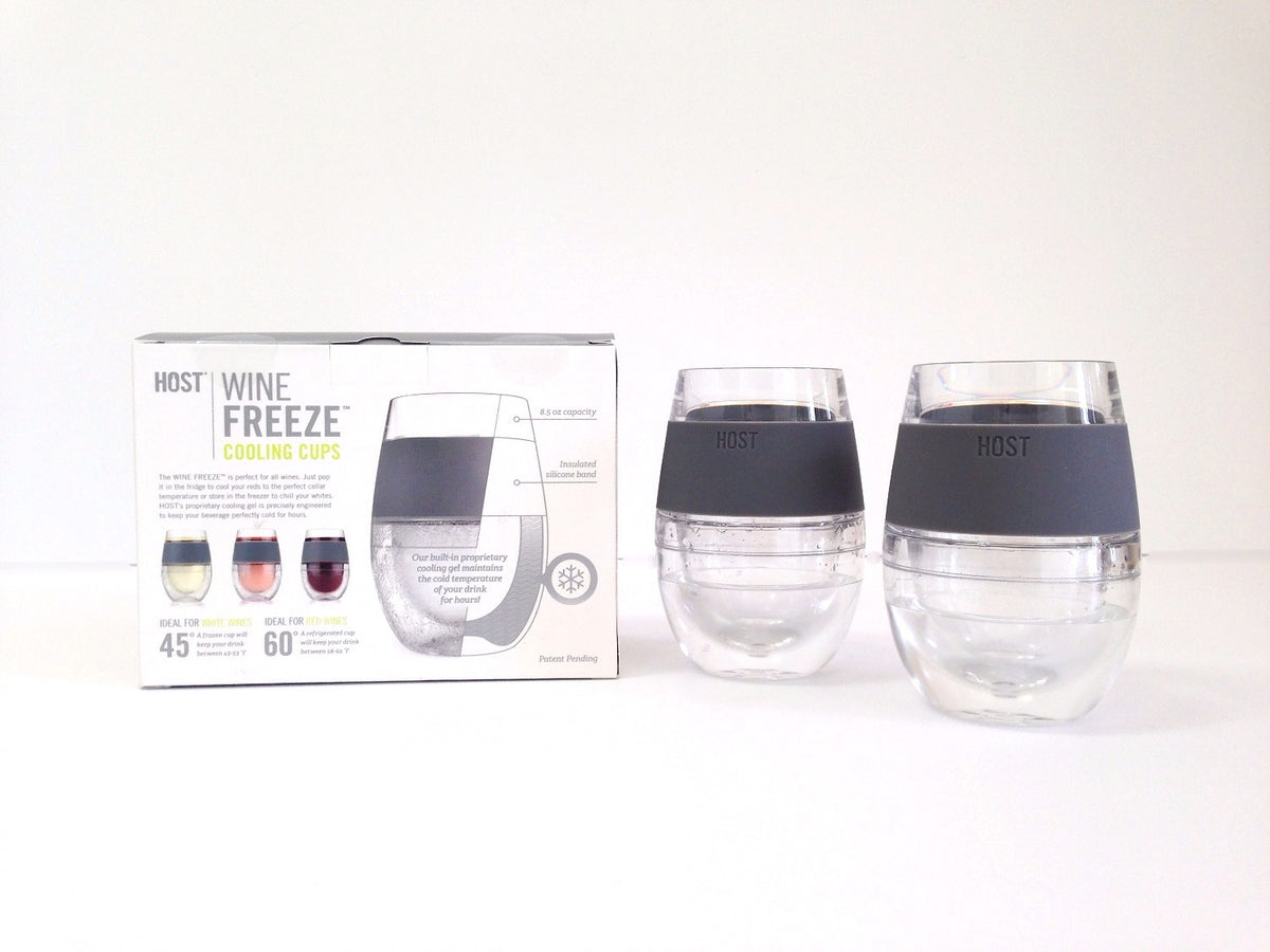 Wine FREEZE™ Cooling Cup in Tangerine Single — VineThings
