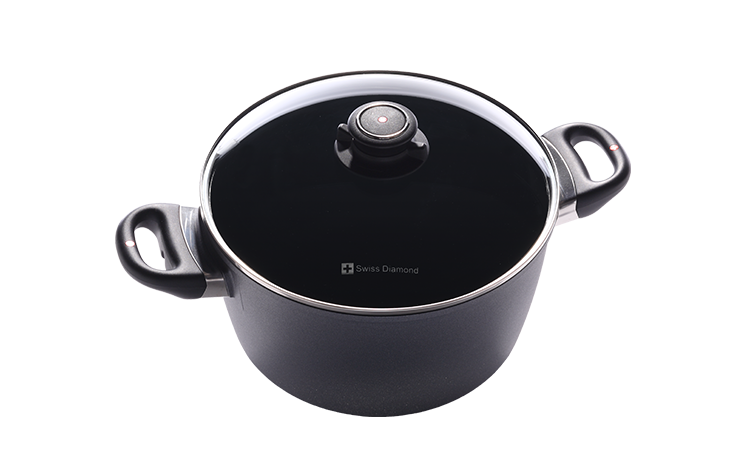 Swiss Diamond Non-Stick Soup Pot (5.5 qt) – Tanager Housewares