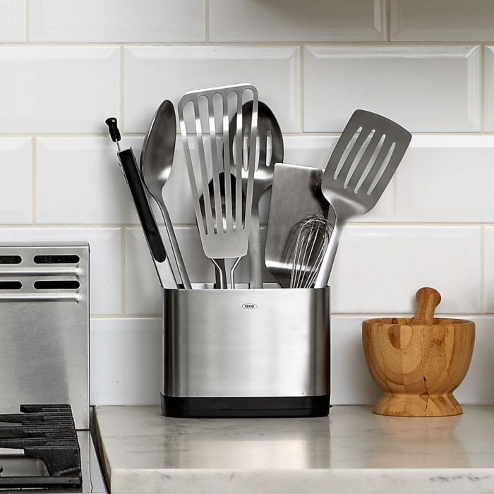 Steel 15-Piece Utensil Set (Perfect New Home Gift)