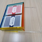 Lucite Box for playing cards