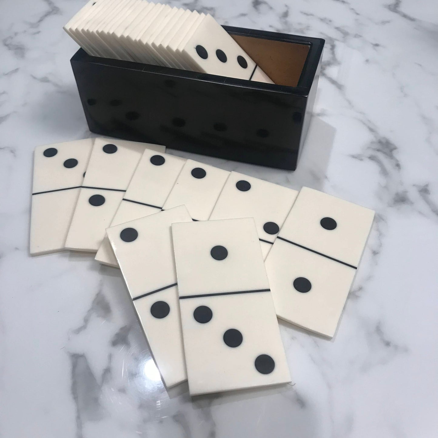 Horn/Bone Domino Set