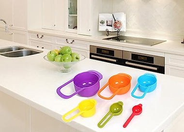 measuring cups, measuring spoons