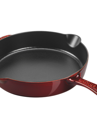 Staub 11" Cast Iron Traditional Skillet, cast iron skillet