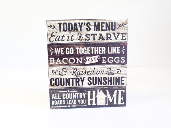Rustic Home Decor Signs