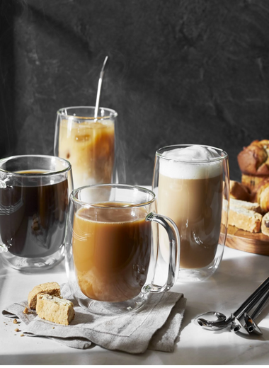 coffee and latte mugs