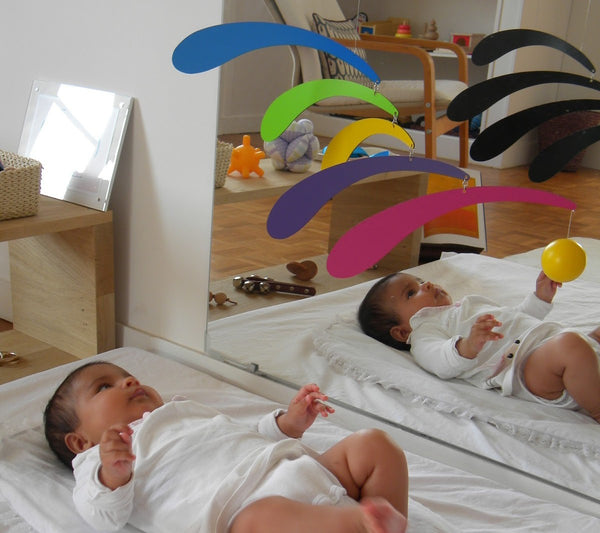 Flensted Mobiles, Rainbow Flowing Rhythm, baby mobiles