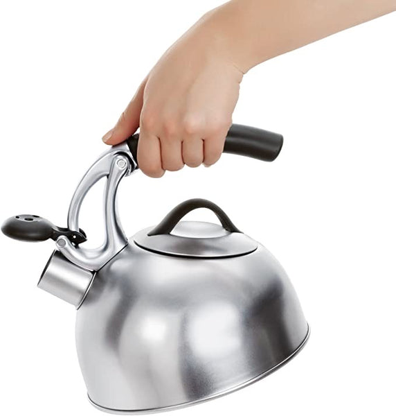 Uplift Tea Kettle, Countertop water kettle, stovetop tea kettle, Stainless steel kettle, OXO Uplift kettle