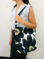 marimekko bag, black shoulder bag