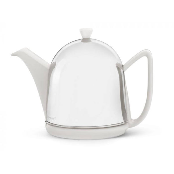 Cosy Manto Teapot 1.0 L White Metal Fittings