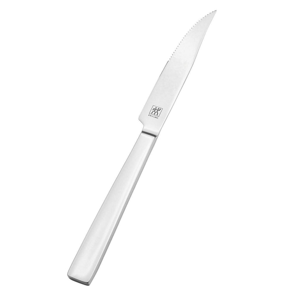 HIWARE 12-piece Good Stainless Steel Dinner Knives, 9 Inches