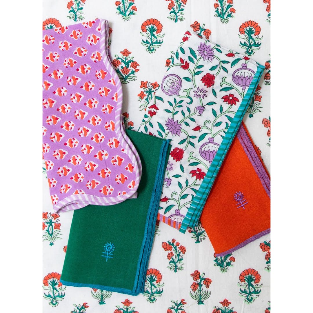 Furbish tablecloths, table placemats and coasters