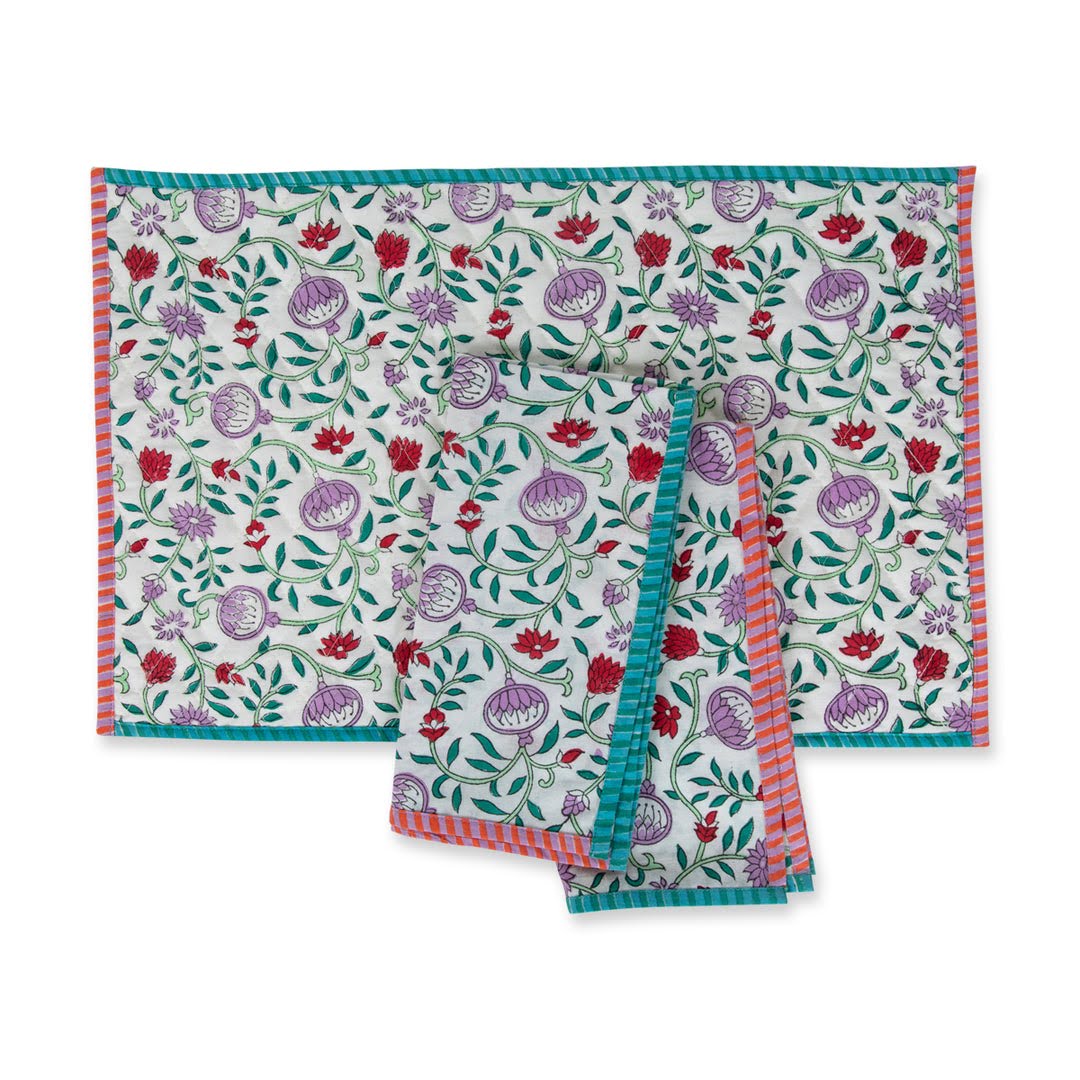 Furbish tablecloths, table placemats and coasters