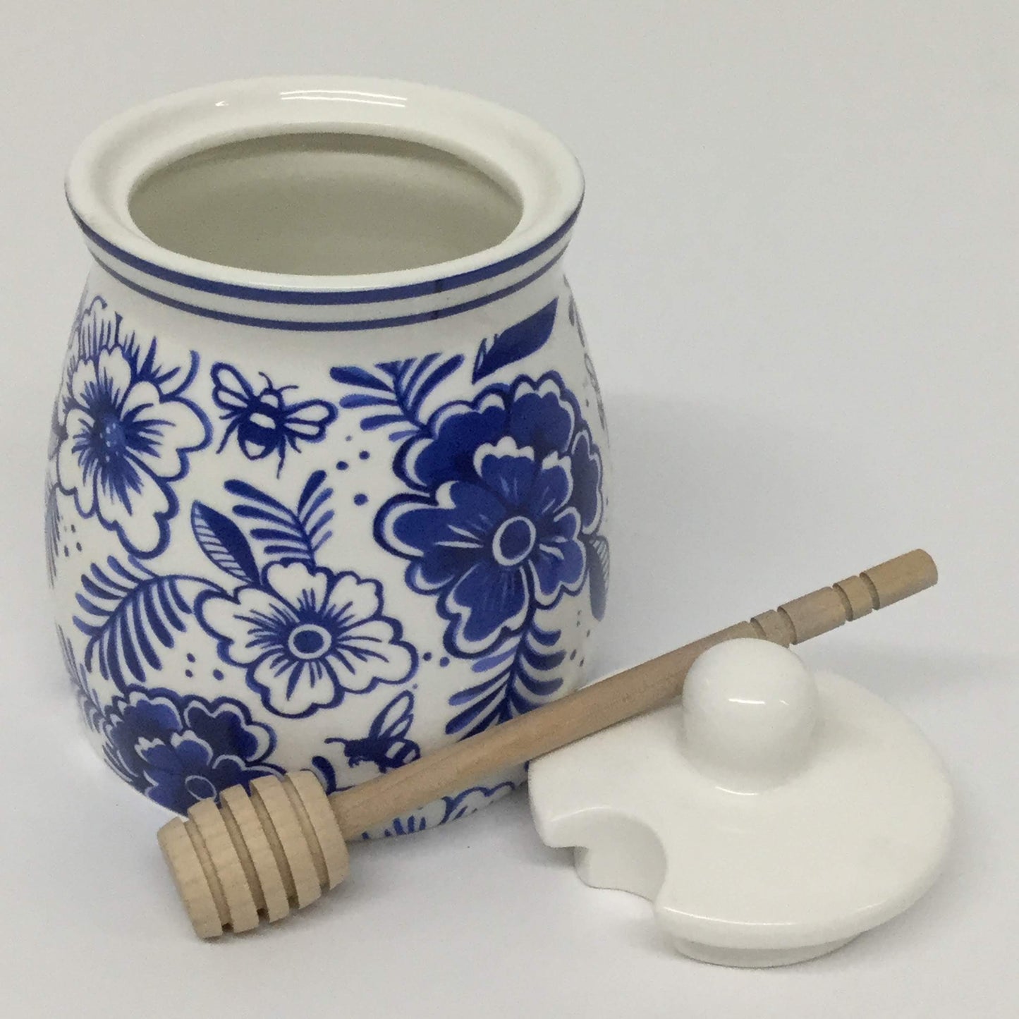 honey pot and dipper set