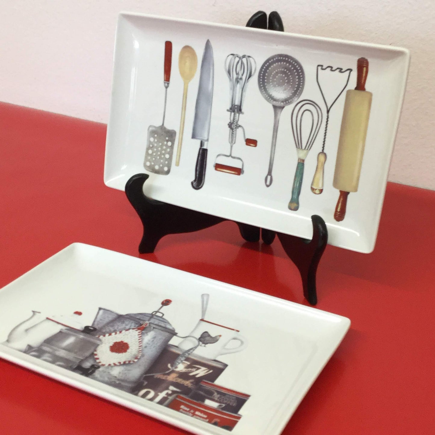 kitchen serving platters