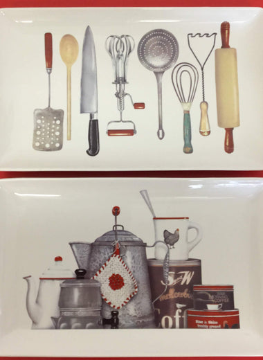 kitchen serving platters