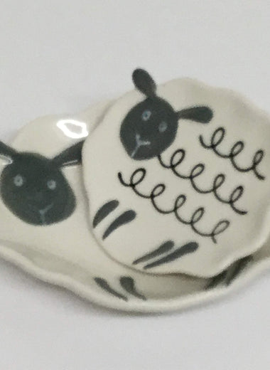 sheep dhisware, sheep design plates