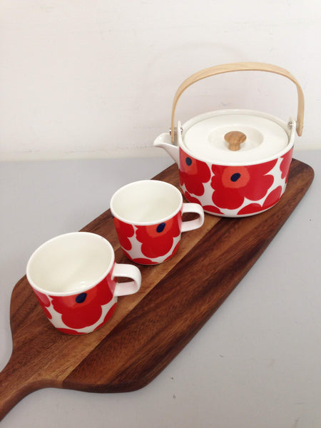 marimekko teapot, oiva teapot, unikko teapot, Marimekko Tea Set