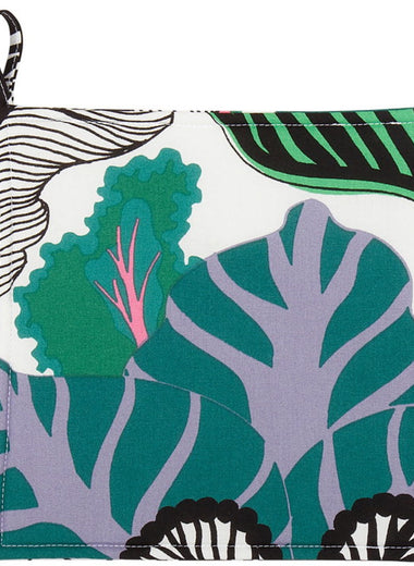 Marimekko Square Potholders, floral potholders