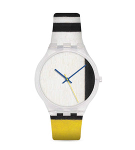 Mondrian watch, MOMA watch, swatch watch